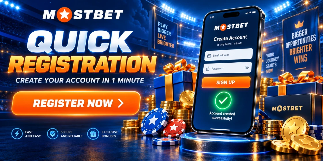 Mostbet Casino rejestracja: formularz, dane i potwierdzenie