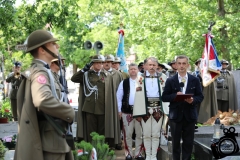 Uroczystość odsłonięcia pomnika Feliksa Gwiżdża [20.05 (39)