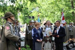 Uroczystość odsłonięcia pomnika Feliksa Gwiżdża [20.05 (40)